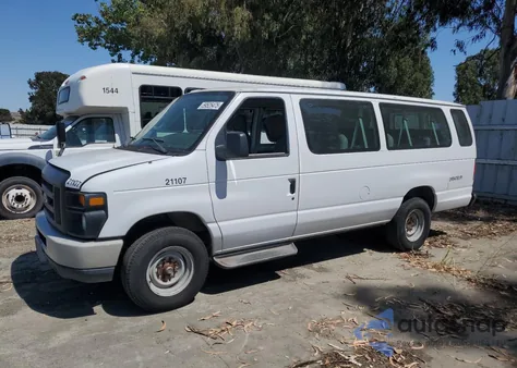 2009 Ford Econoline E350 Super Duty Wagon from USA, damaged, VIN 1FBSS31LX9DA15435